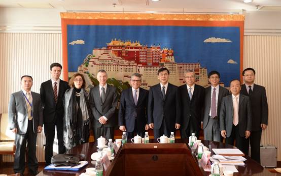 阴和俊副部长会见ITER理事会欧盟代表团团长一行