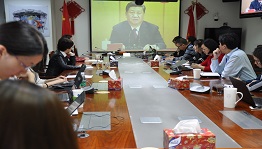 核聚变中心全体青年干部观看纪念五四运动100周年大会