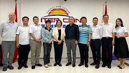 东方电气（广州）重型机器有限公司一行来中心访问交流