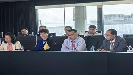 核聚变中心王敏副主任率团出席 ITER环向场线圈竣工仪式