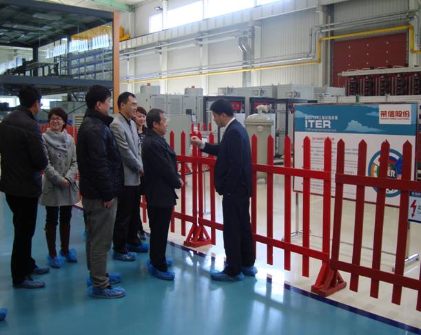 加强交流 夯实合作-ITER中心赴荣信公司就质保、进度等工作进行交流