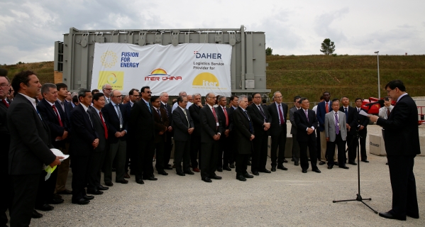 中方首个超大件设备顺利运抵ITER组织现场